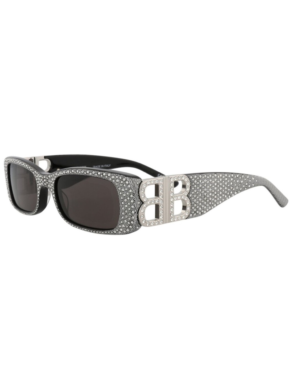 Balenciaga Rectangle Mirror B Acetate Sunglasses